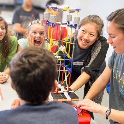 kids building